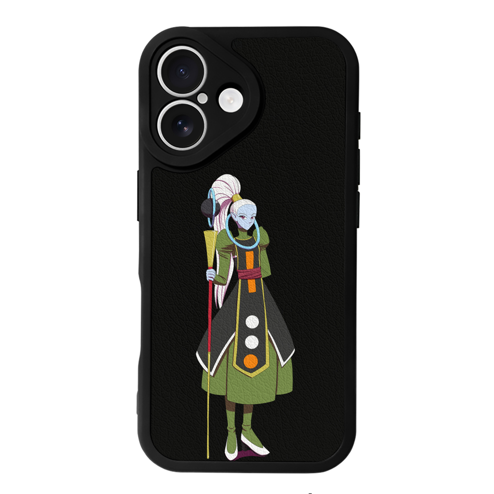 （画像用） ドラゴンボール DRAGON BALL 【iPhone 16シリーズ対応】シリコンスマホケース（レザー調） 材質：シリコン